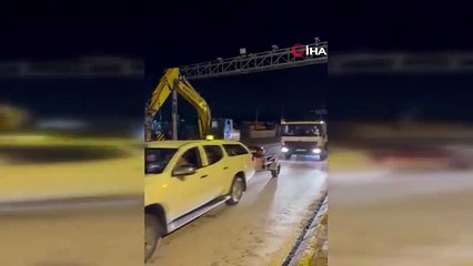 Ils ont décidé d'aider la catastrophe des inondations à Bartın