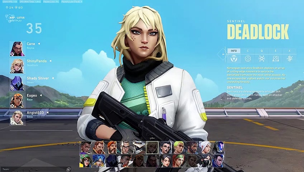 Valorant Deadlock Gameplay GamesCorner