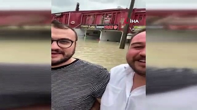 Terminal ve Galericiler Sitesi sular altında kaldı