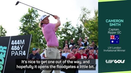 LIV London title a confidence booster for Smith ahead of Open Championship