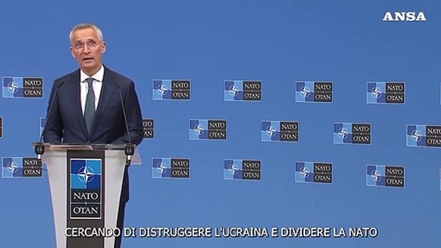 Stoltenberg: A Vilnius ribadiremo che Kiev entrera' nella Nato