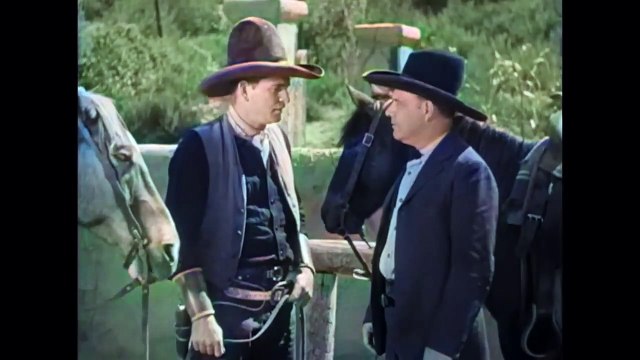 Blue Steel ｜ COLORIZED ｜ John Wayne ｜ Classic Western Movie ｜ Cowboys