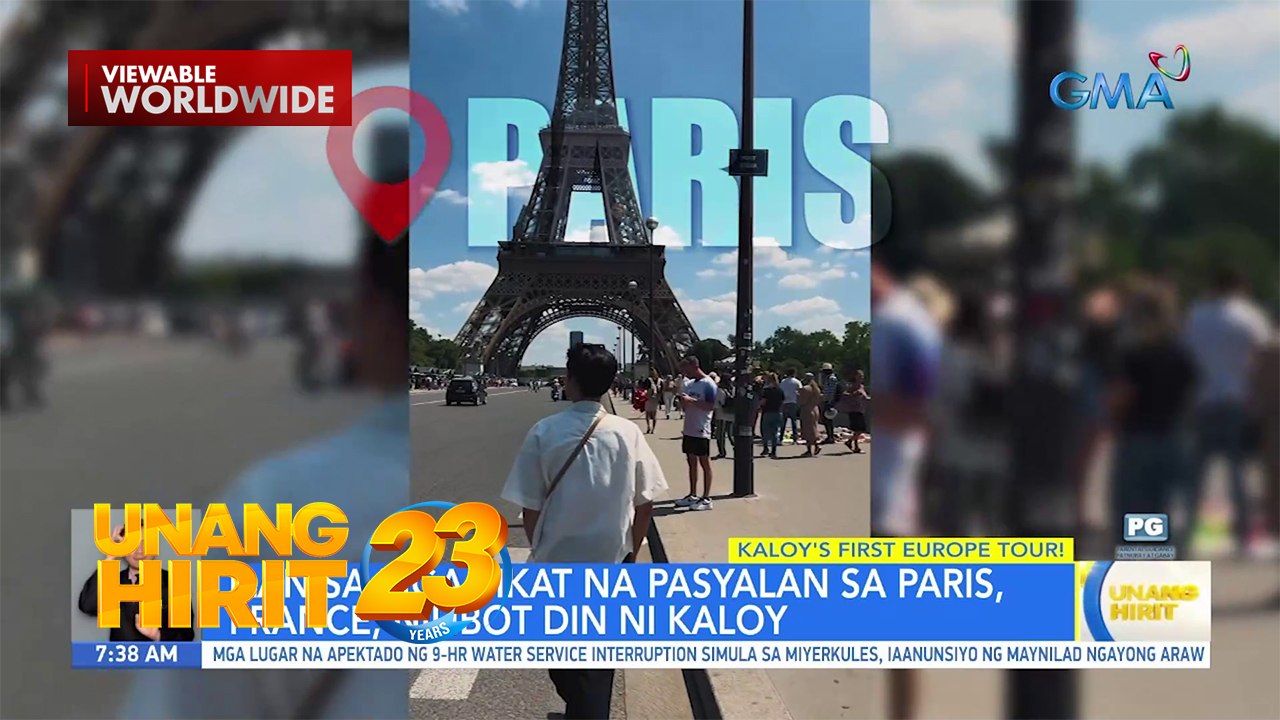 First Europe Trip ni Morning Oppa Kaloy Tingcungco, ating silipin! | Unang Hirit