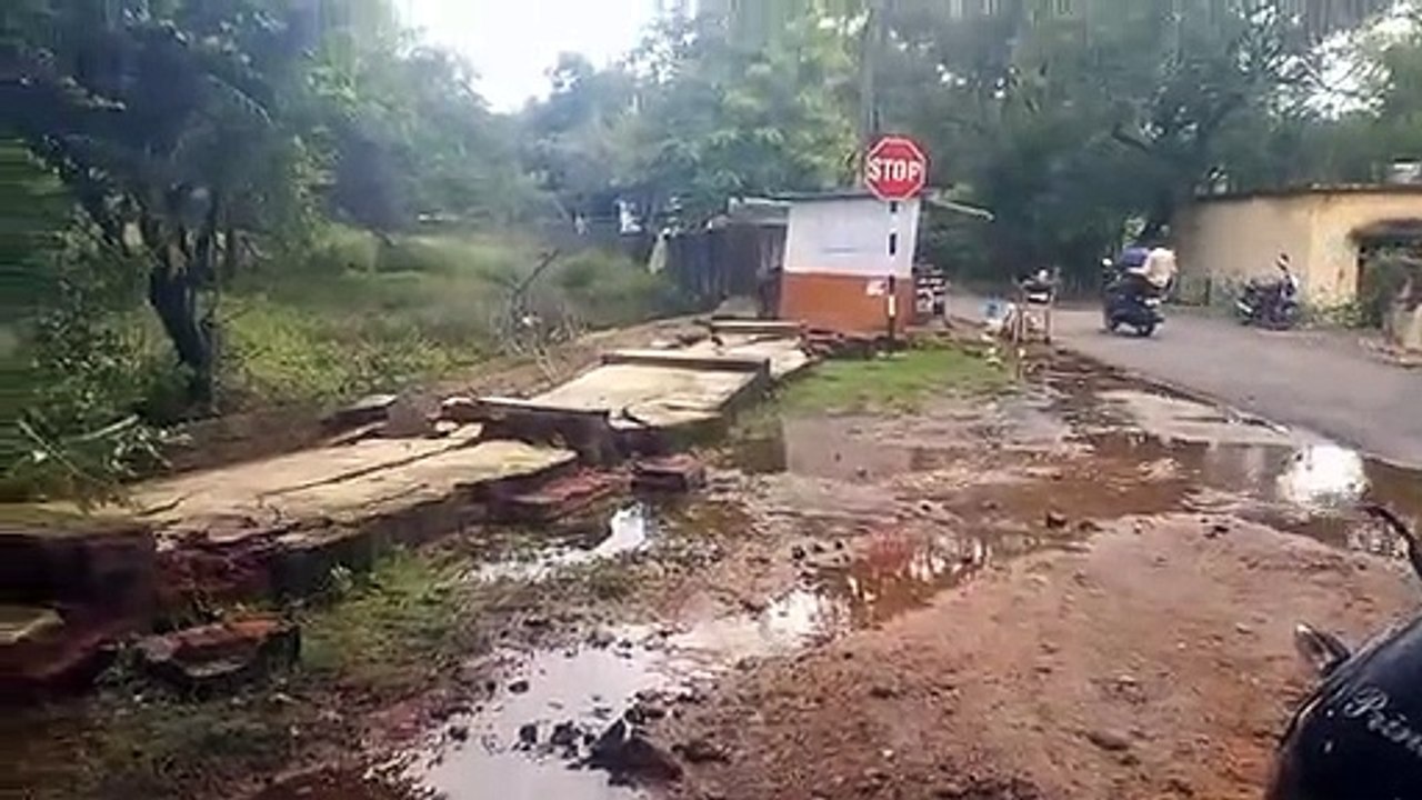 Trouble increased due to overnight rain
