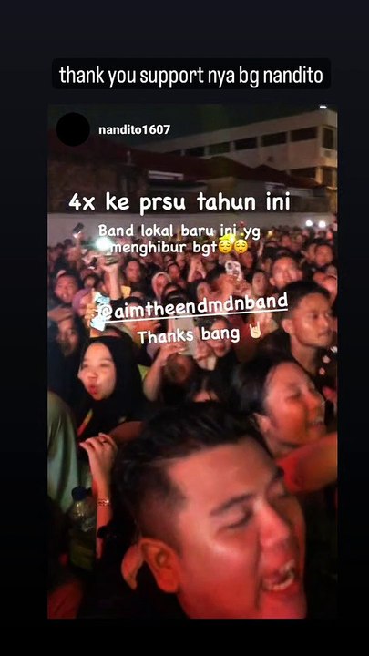 Support dari mereka