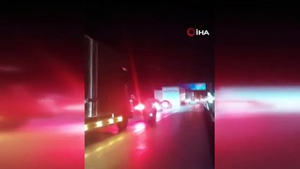 La route Ankara-Istanbul a été fermée à la circulation en raison du glissement de terrain sur l'autoroute TEM.