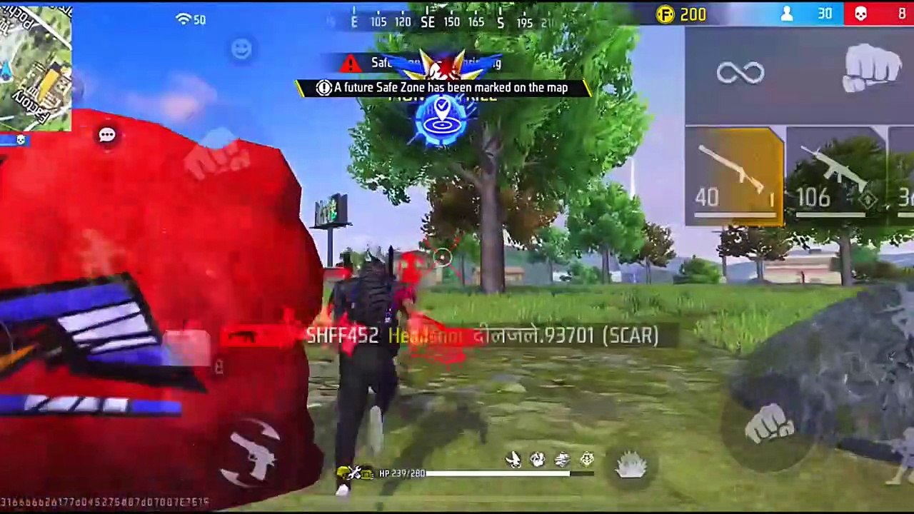 90% Headshot Rate | Solo Vs Squad Full Gameplay | Garena Free Fire