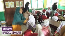 Hari Pertama Masuk Sekolah di Mandailing Natal, Orang Tua Berebut Bangku bagi Anaknya