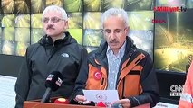 Bakan Uraloğlu Bolu'da: Ekiplerimiz süratle yol açma çalışmalarını sürdürüyor