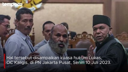 Lukas Enembe Disebut Hanya Mampu Sidang Selama 1 Jam, Sakit Ginjal Stadium 5