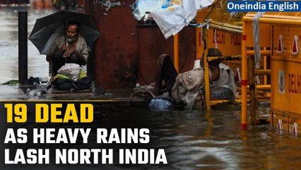 Download Video: North India rains: At least 19 people killed across India; Himachal Pradesh worst-hit |Oneindia News