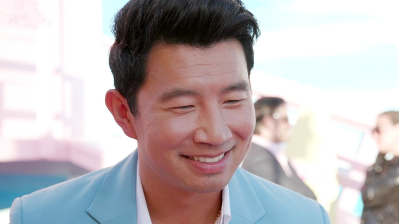 Simu Liu On Exploring His "Pink-ness" In 'Barbie' Movie & Battling It Out As "Ken" With Ryan Gosling | Barbie Red Carpet 2023