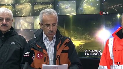 Ulaştırma ve Altyapı Bakanı Uraloğlu: "Ekiplerimiz süratle yol açma çalışmalarını sürdürüyor"