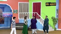 Zafri Khan and Khushboo With Nasir Chintoti and Tariq Teddy Stage Drama Comedy Clip