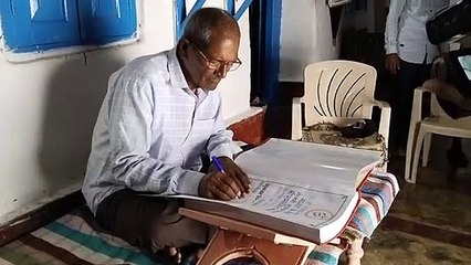 80 साल की उम्र में लिख डाला 510 पन्नों का ग्रंथ मानस के मोती