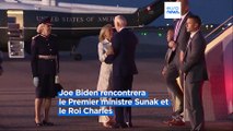 Joe Biden à Londres pour une visite éclair avant le sommet de l'Otan