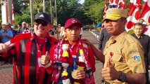 Antusiasme Warga Sambut Arak-arakan Atlet Paralimpik ASEAN Para Games Kamboja 2023