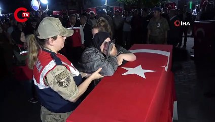 Bingöllü şehit son yolculuğuna uğurlandı