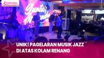 Unik! Pagelaran Musik Jazz di Atas Kolam Renang, Berbalut Nada dan Irama Kekinian