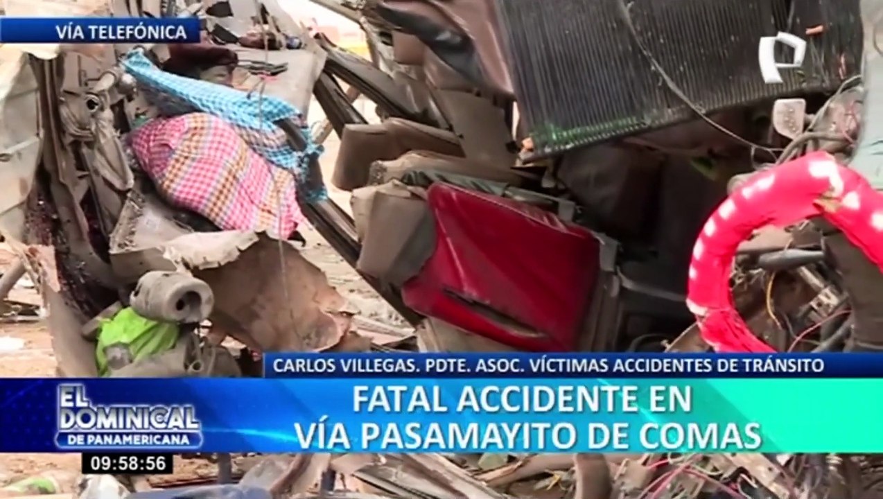Accidente en Pasamayito: “Responsabilizamos a la Municipalidad de Lima por los muertos “