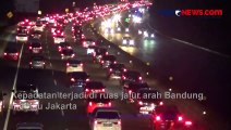 Arus Balik Libur Panjang Hari Raya Idul Adha,  Tol Purbaleunyi Terpantau Padat