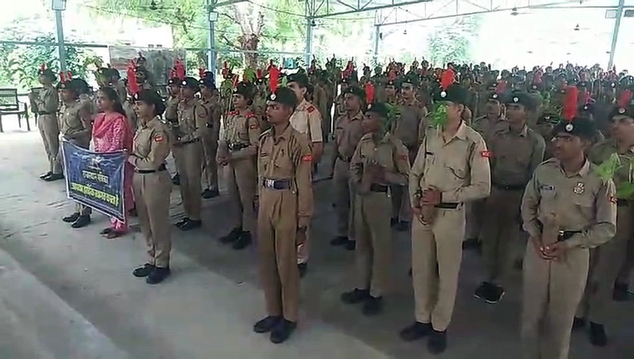 हरियाळो राजस्थान:  भीलवाड़ा में 400 कैडेट्स ने...