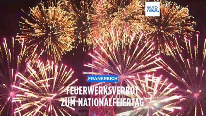 Frankreich verbietet Feuerwerk zum Nationalfeiertag