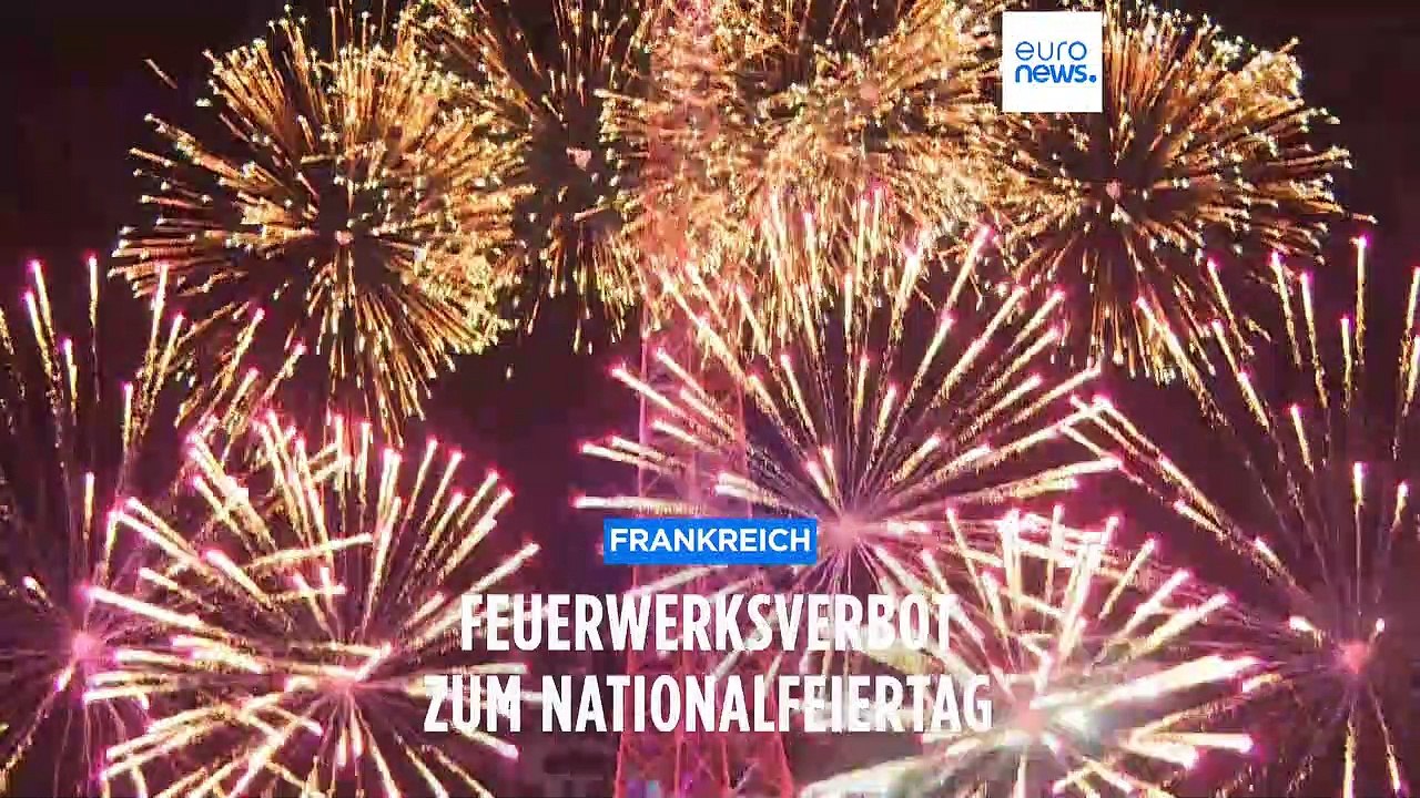Frankreich verbietet Feuerwerk zum Nationalfeiertag