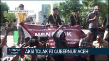 Aksi Demo Tolak Perpanjangan Jabatan Pj Gubernur Aceh