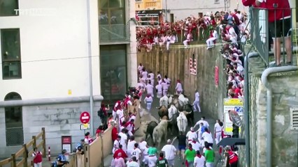 İspanya'da boğa koşusu festivali: 10 kişi yaralandı