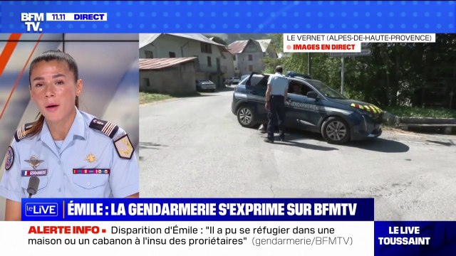Nassima Djebli, porte-parole de la gendarmerie nationale, remercie tous les bénévoles qui se sont engagés mais appelle à ne pas diffuser d'images sur les réseaux sociaux