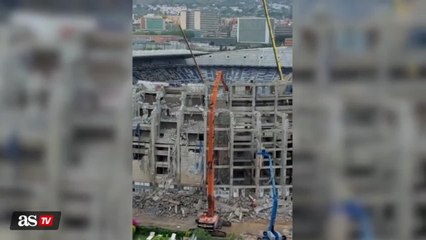 VIDEO: The shocking current state of Camp Nou