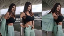 Sherlyn Chopra Airport पर Hot Avatar में आईं नजर, खुलेआम उतराने लगीं कपड़े! VIDEO VIRAL |FilmiBeat