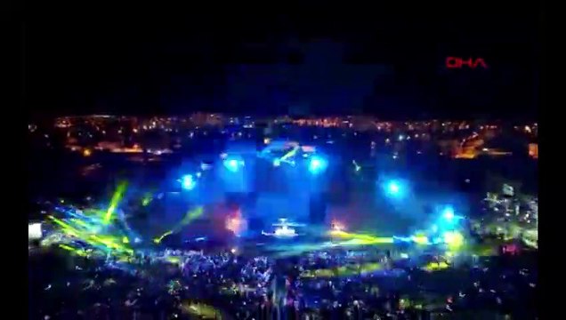 Ağrı Dağı eteklerinde müthiş festival! Işık şovları nefes kesi