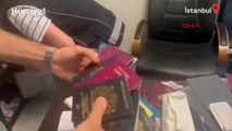 Fatih'te operasyon! Çok sayıda sahte pasaport ele geçirildi