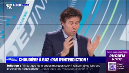 Bruno Le Maire opposé à l'interdiction des chaudières à gaz