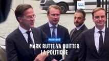 Pays-Bas : le Premier ministre quittera la politique après les élections