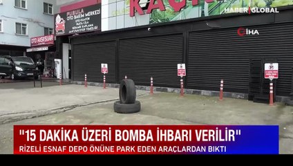 Rizeli esnafın bulduğu çözüm güldürdü: 15 dakika üzeri bomba ihbarı verilir