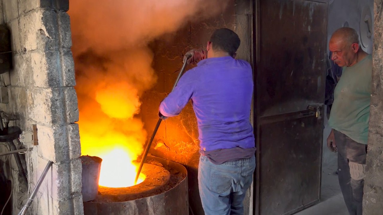 صناعة وتشكيل النحاس في سوريا