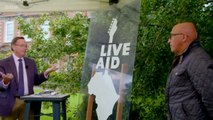 Antiques Roadshow guest surprised by Live Aid poster valuation