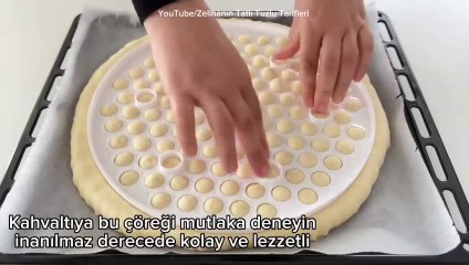 Kahvaltıya Bu Çöreği Mutlaka Yapın❗️Hem Şekline Hem Lezzetine BayılacaksınızKahvaltılık Tarifler