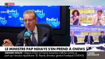 Le futur ex-ministre de l'éducation, Pap Ndiaye, s'en prend une nouvelle fois à CNews et Europe 1 pour masquer son bilan désastreux : 