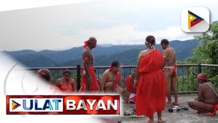 Mga katutubong Dumagat, nag-alay  ng rain dance sa harap ng patuloy na pagbaba ng lebel ng tubig sa Angat Dam