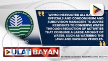 DENR, naglabas ng guidelines sa pagtitipid ng tubig sa mga barangay, condominium, at subdivision sa NCR