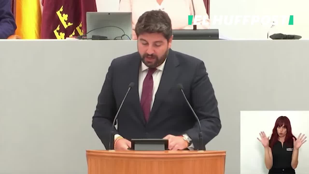 López Miras, a VOX: "Prefieren los sillones a poder tener un gobierno en plenas competencias"