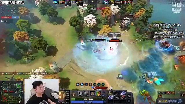 Physical Build Invoker vs Octarine Meme Build Antimage | Sumiya Invoker Stream Moment 3771