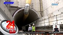 200 metro na ang nabubutas para sa Metro Manila Subway project — DOTr | 24 Oras
