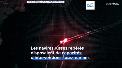 Les "navires fantômes" de la Russie près des gazoducs Nord Stream