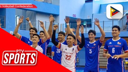 PH Men’s Volleyball team, pasok na sa final 12 ng 2023 AVC Challenge Cup