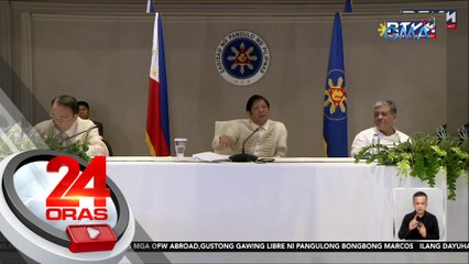 PBBM, nakipagpulong sa ilang grupo sa sektor ng agrikultura kaugnay sa banta ng El Niño at ilang problema sa agrikultura | 24 Oras